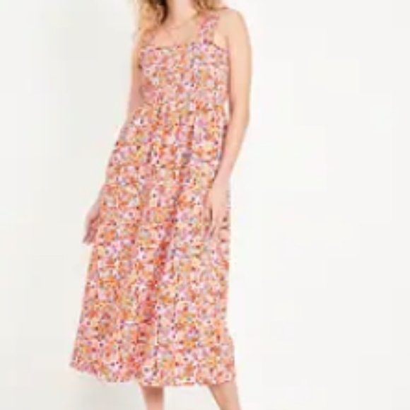 Old Navy Dresses & Skirts - Old Navy Fit & Flare Smocked Midi Dress - NWT